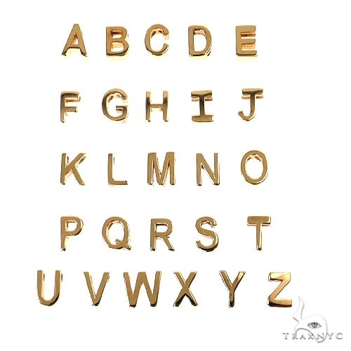 14K Gold Initial Necklace 68555 - Image 6