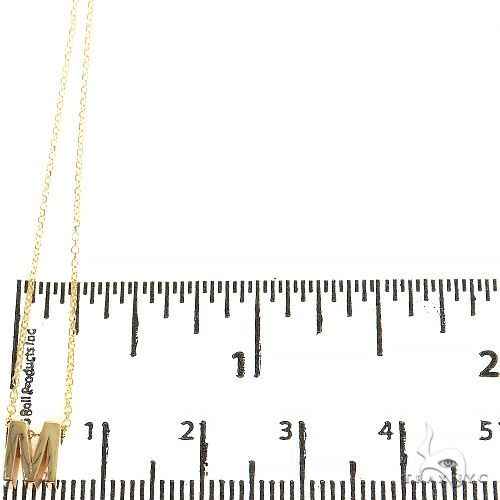 14K Gold Initial Necklace 68555 - Image 4
