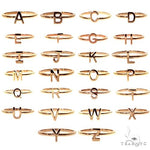 14K Gold Initial Ring 68720 - Image 1