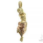 14K Gold Jesus Crucifix Pendant 66204 - Image 1