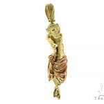 14K Gold Jesus Crucifix Pendant 66204 - Image 2