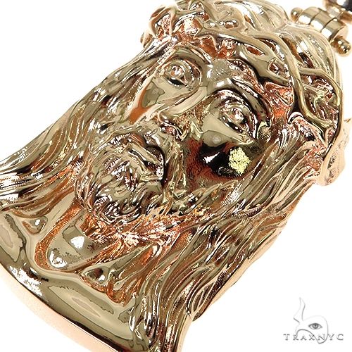 14K Gold Jesus Pendant 67576 - Image 3
