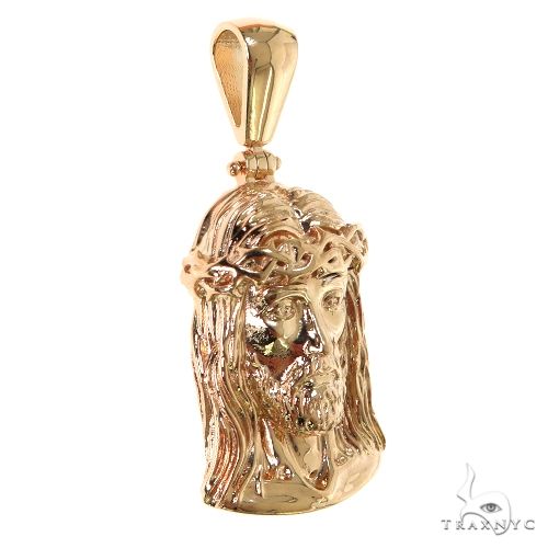 14K Gold Jesus Pendant 67577 - Image 2
