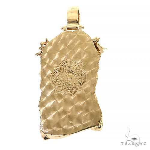 14K Gold Jesus Pendant 68764 - Image 4