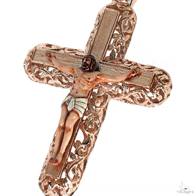 14K Gold Jesus Pendant 70042 - Image 3