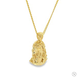 14K Gold Jesus Pendant Set 70679 - Image 3