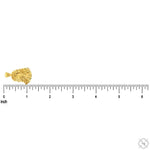 14K Gold Jesus Pendant Set 70679 - Image 6