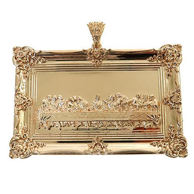14K Gold Last Supper Large Pendant 67468 - Image 1