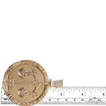 14K Gold Libra Sign Pendant 66700 - Image 5