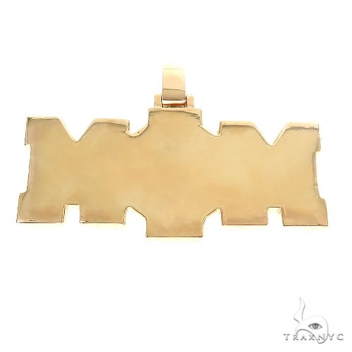 14K Gold M$M Diamond Pendant 66756 - Image 3