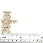 14K Gold M$M Diamond Pendant 66756 - Image 5