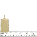 14K Gold Memorial Photo Pendant 66592 - Image 5