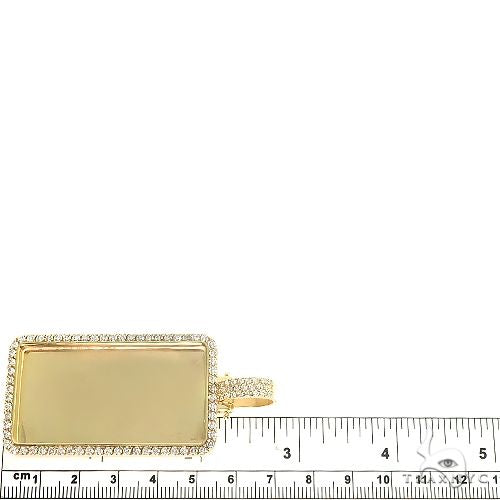 14K Gold Memorial Photo Pendant, photo 6 of 6