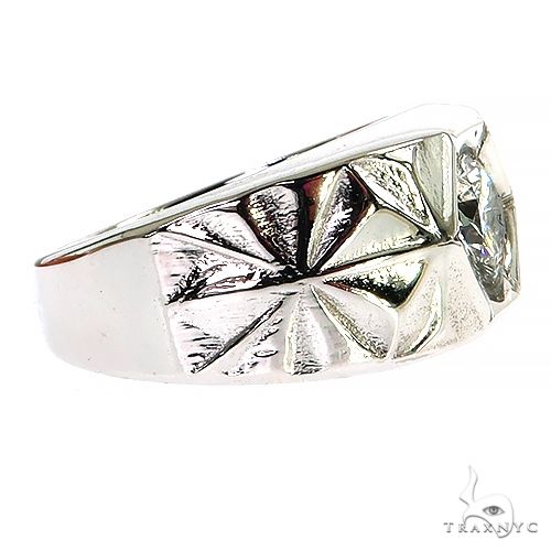 Solitary Tuxedo Diamond Ring 68744 - Image 3