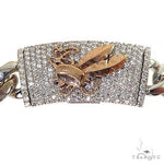 14k Gold Miami Cuban Chain With Custom Diamond Lock 68562 - Image 4