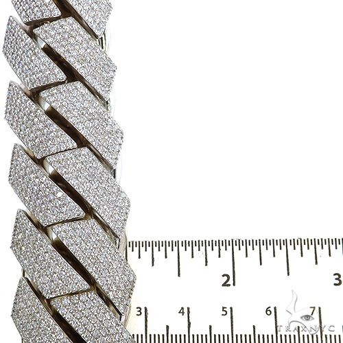 14K Gold Miami Cuban Diamond Chain 67878 - Image 9