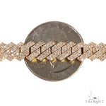 14K Gold Miami Cuban Diamond Chain 67881 - Image 5