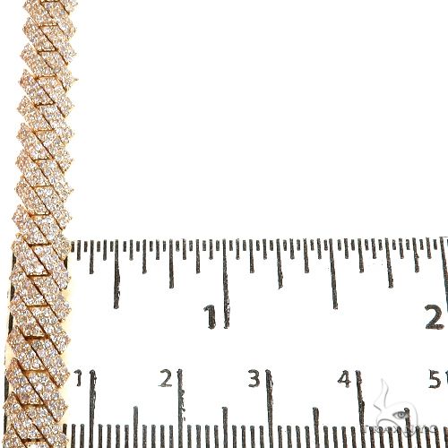 14K Gold Miami Cuban Diamond Chain 67881 - Image 6