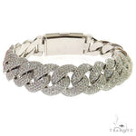 14K Gold Miami Cuban Diamond Chain 69046 - Image 1