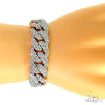 14K Gold Miami Cuban Diamond Chain 69046 - Image 7