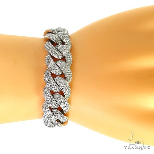 14K Gold Miami Cuban Diamond Chain 69046 - Image 7