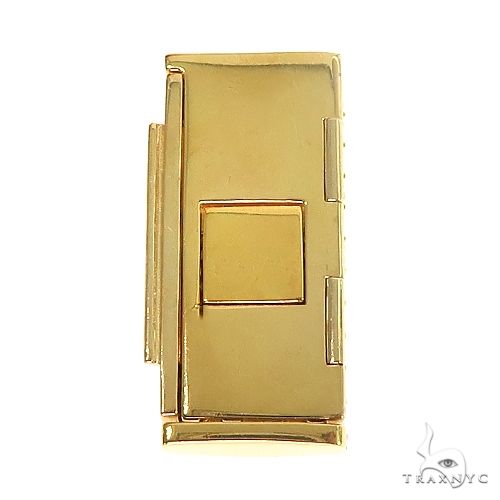 14K Gold Miami Cuban Diamond Lock 66918 - Image 4