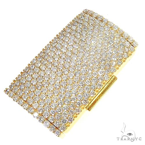 14K Gold Miami Cuban Diamond Lock 66919 - Image 2