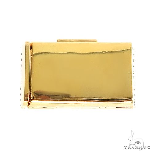 14K Gold Miami Cuban Diamond Lock 66919 - Image 3