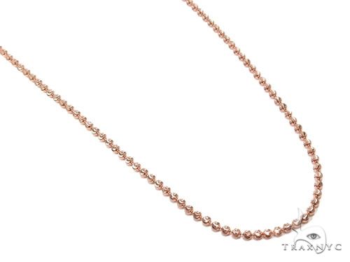 14K Gold Moon Cut Chain 22 Inches 1.9mm 64562 - Image 5