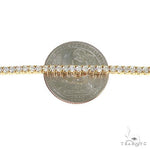 14K Gold Parcel Diamond Tennis Bracelet 67129 - Image 4