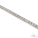 14K Gold Parcel Diamond Tennis Bracelet 67130 - Image 3