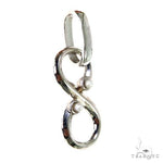 14K Gold Pearl Eternity Pendant 67548 - Image 2