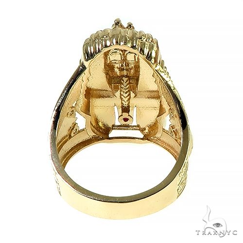 14K Gold Pharaoh Ring 66585 - Image 4