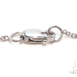 14K Gold Prong Diamond Cross Crucifix Bracelet 36640 - Image 6