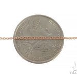 14K Gold Prong Diamond Cross Necklace 36639 - Image 6