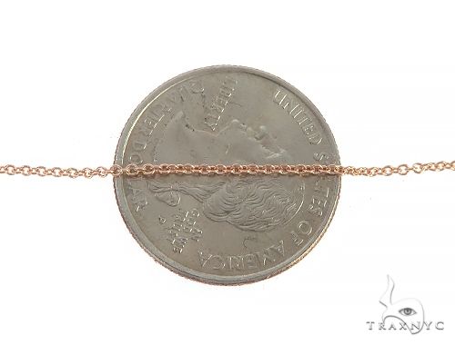 14K Gold Prong Diamond Cross Necklace 36639 - Image 6