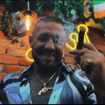 14K Gold Rotating Revolver Pendant 68879 - Image 7