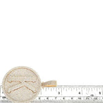 14K Gold Round Diamond 'K' Pendant 66754 - Image 6