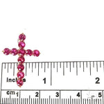 14K Gold Ruby Cross 67052 - Image 5