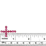 14K Gold Ruby Cross 67052 - Image 6