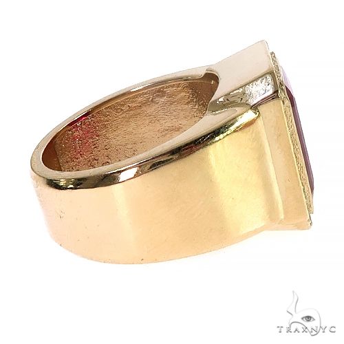 14K Gold Ruby and Diamond Ring, photo 3 of 5