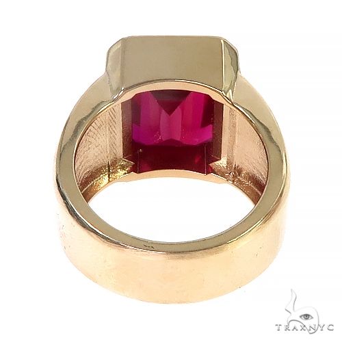 14K Gold Ruby and Diamond Ring, photo 5 of 5