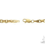 14K Gold Solid Anchor Cable Link 18 Inches 3mm 68141 - Image 5