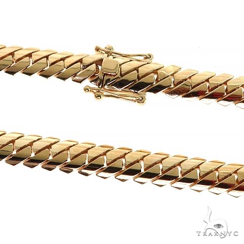 14K Gold Solid Mimi Cuban Link Chain 68078 - Image 3