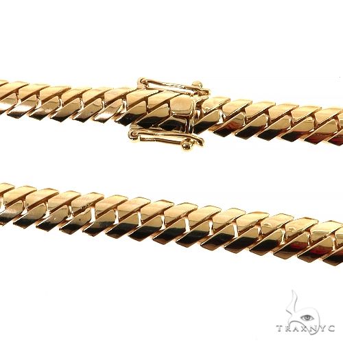 14K Gold miami cuban chain, 7.5 mm, photo 3 of 6