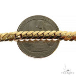 14K Gold Solid Mimi Cuban Link Chain 6.4mm 22 inches 68459 - Image 6