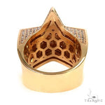14K Gold Star Diamond Ring 67816 - Image 4