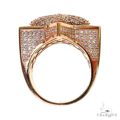 14K Gold Star Diamond Ring 67816 - Image 5