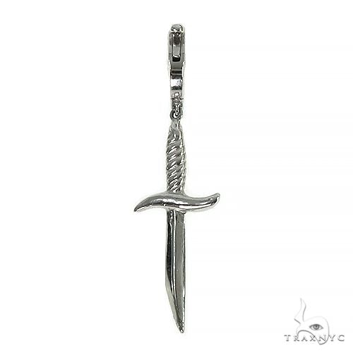 14K Gold Sword Single Earring 66522 - Image 3