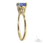 14K Gold Tanzanite Solitaire Engagement Ring 66423 - Image 2
